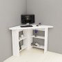 HANAH HOME Radni sto Corner White - slika 2