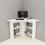 HANAH HOME Radni sto Corner White - slika 3