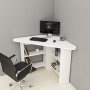 HANAH HOME Radni sto Corner White - slika 1