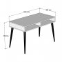 HANAH HOME Radni sto Cisto White - slika 4
