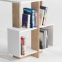HANAH HOME Radni sto Lagomood Side Oak White - slika 4