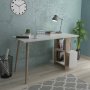 HANAH HOME Radni sto Lagomood Side Oak White - slika 1
