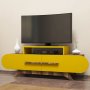HANAH HOME TV polica Rose Walnut Yellow (845HCT3051) - slika 1