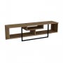 HANAH HOME TV polica Asal (150) Walnut Black (875ZNA3051) - slika 3