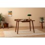 HANAH HOME Radni sto Novak Dark Walnut - slika 2