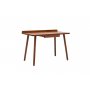 HANAH HOME Radni sto Novak Dark Walnut - slika 4
