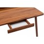 HANAH HOME Radni sto Novak Dark Walnut - slika 5