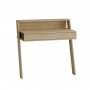 HANAH HOME Radni sto Cowork Oak Anthracite - slika 3