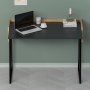 HANAH HOME Radni sto Rone Anthracite Oak - slika 2