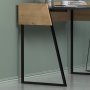 HANAH HOME Radni sto Rone Anthracite Oak - slika 4