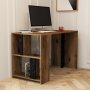 HANAH HOME Radni sto Lima Walnut Black Marble - slika 3