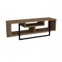 HANAH HOME TV polica Asal (120) Walnut Black (875ZNA3047) - slika 3