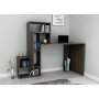 HANAH HOME Radni sto Irmak Walnut Anthracite - slika 2