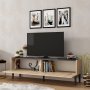 HANAH HOME TV polica Draw Sapphire Oak Black Marble (475OLV1121) - slika 4