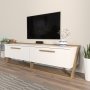 HANAH HOME TV polica Astrid White Walnut (875ZNA4585) - slika 2
