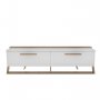 HANAH HOME TV polica Astrid White Walnut (875ZNA4585) - slika 4