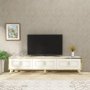 HANAH HOME TV polica Sona White Gold (550ARN2170) - slika 2