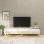 HANAH HOME TV polica Sona White Gold (550ARN2170) - slika 3