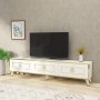 HANAH HOME TV polica Sona White Gold (550ARN2170) - slika 1