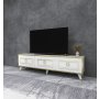 HANAH HOME TV polica Sona 150Cm White Gold (550ARN2175) - slika 4