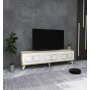 HANAH HOME TV polica Sona 150Cm White Gold (550ARN2175) - slika 1