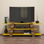 HANAH HOME TV polica Flower Walnut Yellow (845HCT3040) - slika 2
