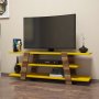 HANAH HOME TV polica Flower Walnut Yellow (845HCT3040) - slika 1