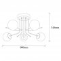 OPVIQ Luster Daisy 146 AV2 - slika 3