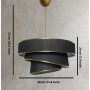 OPVIQ Luster Couper Black Gold - slika 3