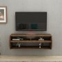 HANAH HOME TV polica Step Light Walnut (550ARN2194) - slika 3