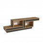 HANAH HOME TV polica Ranke Atlantic Pine Anthracite (550ARN2957) - slika 5