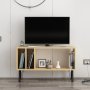 HANAH HOME TV polica Arven Oak White (935CMN1418) - slika 1