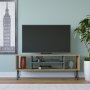 HANAH HOME TV polica Garvin Oak Anthracite (935CMN1440) - slika 1