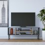 HANAH HOME TV polica Garvin Anthracite Oak (935CMN1442) - slika 1