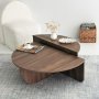 HANAH HOME Sto za dnevnu sobu Podium Walnut - slika 2