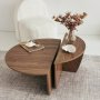 HANAH HOME Sto za dnevnu sobu Podium Walnut - slika 4