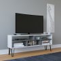 HANAH HOME TV polica Ebuda White Anthracite (935CMN1428) - slika 2