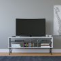 HANAH HOME TV polica Ebuda White Anthracite (935CMN1428) - slika 1