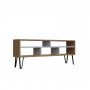 HANAH HOME TV polica Ebuda Oak White (935CMN1429) - slika 3