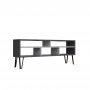 HANAH HOME TV polica Ebuda Anthracite White (935CMN1432) - slika 3