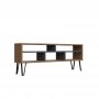 HANAH HOME TV polica Ebuda Oak Anthracite (935CMN1431) - slika 3
