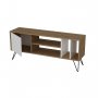 HANAH HOME TV polica Mistico (140) Walnut White (875ZNA3055) - slika 4