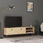 HANAH HOME TV polica Clara Sapphire Oak (475OLV1120) - slika 1