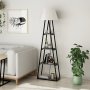 HANAH HOME Podna lampa Pal Anthracite Linen - slika 2