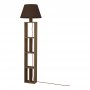 HANAH HOME Podna lampa Giorno Sonoma Oak Brown - slika 1