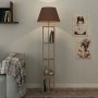 HANAH HOME Podna lampa Giorno Sonoma Oak Brown - slika 2