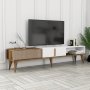 HANAH HOME TV polica Milan Alt Walnut White (845HCT3106) - slika 2