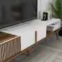 HANAH HOME TV polica Milan Alt Walnut White (845HCT3106) - slika 3