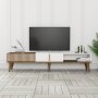HANAH HOME TV polica Milan Alt Walnut White (845HCT3106) - slika 1