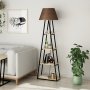 HANAH HOME Podna lampa Pal Oak Brown - slika 1
